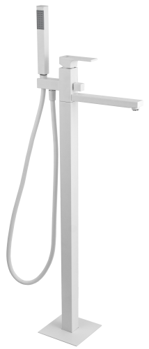 Смеситель для ванны Remer Absolute AU08BO напольный белый