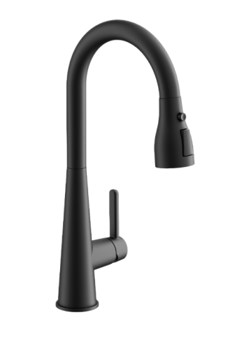 Смеситель для кухни BELZ B74816-7 на столешницу черный