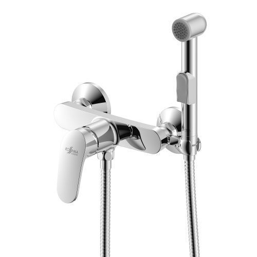 Гигиенический душ со смесителем Rossinka Rs45 RS45-52 хром