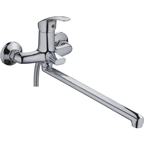 Cмеситель для ванны и душа Haiba HB2236 настенный хром