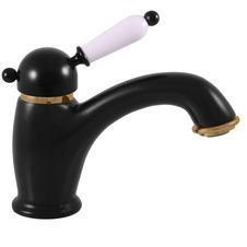 Смеситель RavSlezak LABE L026.5CMATZ на раковину черный матовый