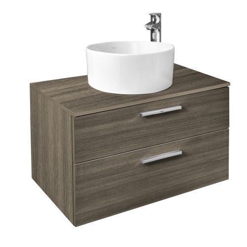 Тумба под раковину Roca VICTORIA A857470402 79х45х53 подвесная цвет коричневый