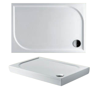 Душевой поддон Riho KOLPING D004010005 140х90 литьевой мрамор белый с ножками