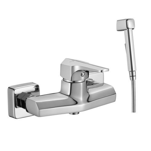 Гигиенический душ со смесителем Rossinka Rs44 RS44-52 хром