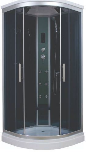 Душевая кабина Timo Standart T-1101 100х100 четверть круга с крышей ориентация универсальная