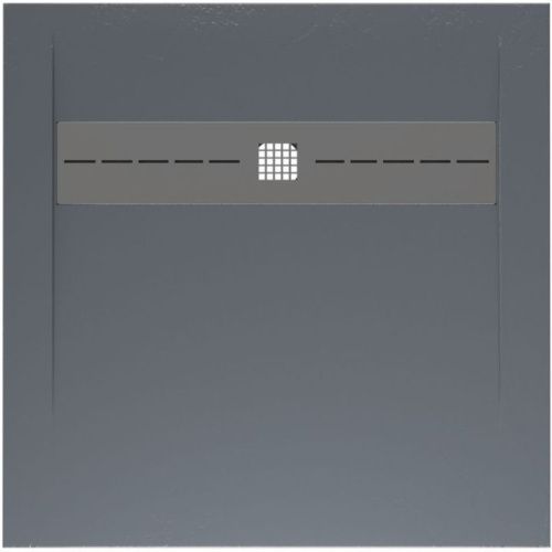 Душевой поддон Allen Brau Infinity 8.21001-BGM 90х90 искусственный камень синий/серый без каркаса