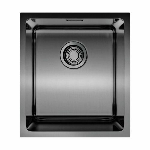 Кухонная мойка Omoikiri Tadzava 4993079 39х44 цвет вороненая сталь