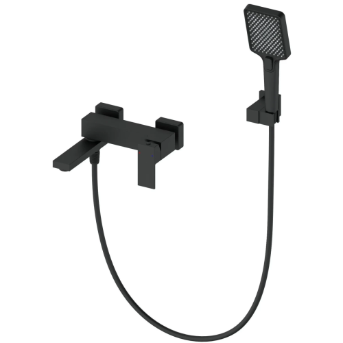 Смеситель для ванны Wonzon & Woghand Cube WW-88639016-MB настенный черный