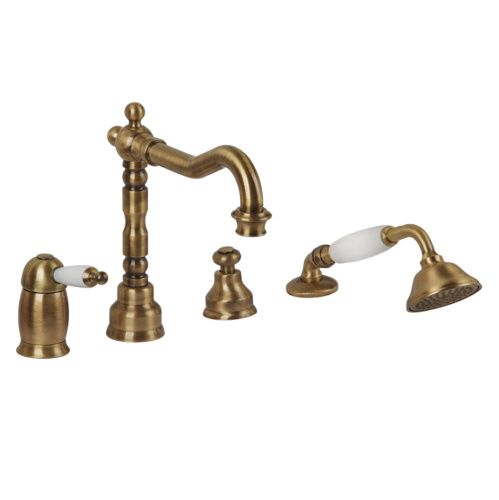 Смеситель Migliore OXFORD 19086 на борт ванны бронза