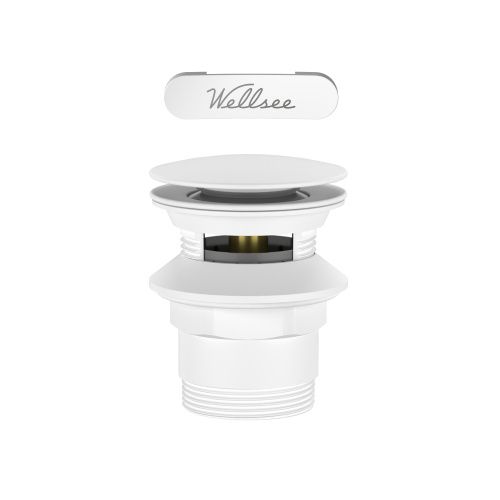Слив-перелив для ванны Wellsee Useful Extras 231928000 белый