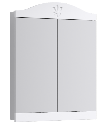 Зеркало-шкаф Aqwella Y FR0406 65х17х84 подвесной цвет белый