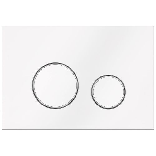 Клавиша смыва механическая KK POL M11 V1 SPP/114/0/K цвет хром/белый