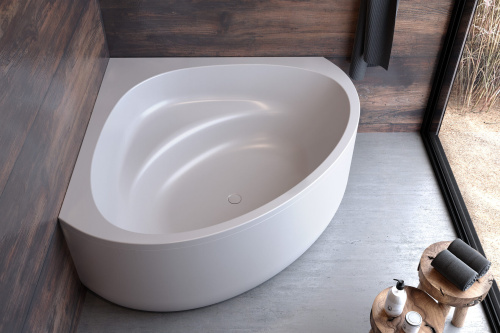 Ванна акриловая Kolpa-San DOLORES 5652809 140х140 угловая четверть круга без каркаса