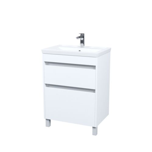 Тумба с раковиной IDDIS Zodiac X ZDX60WFi95K 61х41х84 напольная цвет белый