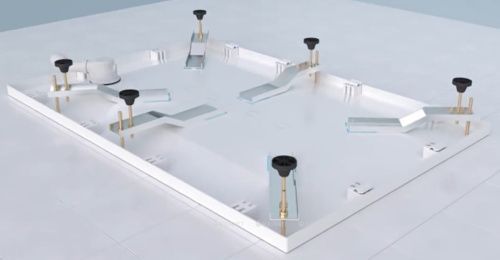 Ножки для поддона Vitra Zest 59990702000