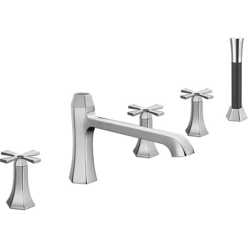 Смеситель Cisal Cherie CX0002606T на борт ванны хром