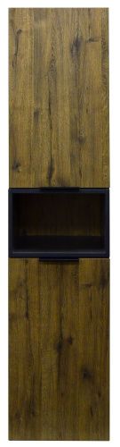 Шкаф-пенал Azario GRIS CS00080417 40х32х160 подвесной цвет дуб веллингтон