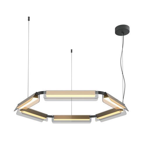Люстра подвесная Maytoni Flat Modern MOD296PL-L60BS3K
