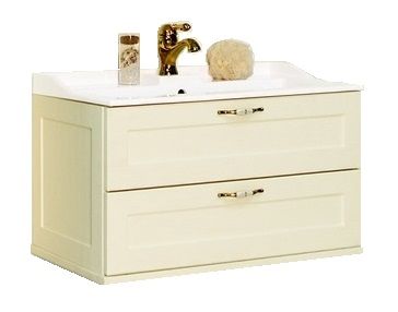 Тумба под раковину Aquaton Леон 1A186301LBPR0 80х45х44 подвесная цвет светлое дерево