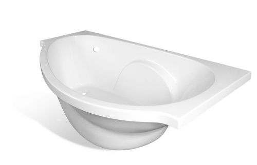 Ванна из литьевго мрамора Эстет Грация ФР-00014530 170х94 пристенная асимметричная