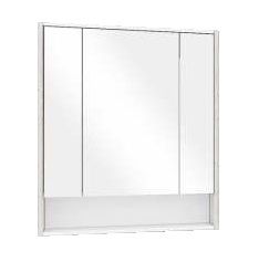 Зеркало-шкаф Aquaton Рико 1A215302RIB90 80х14х86 подвесной цвет светлое дерево