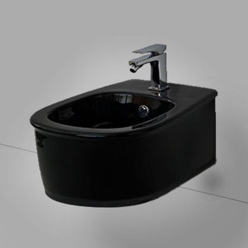 Биде Artceram AZULEY AZB001 03 00 nero*1 подвесное