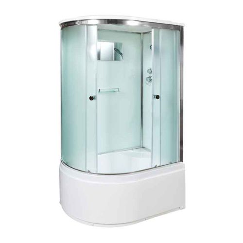 Душевая кабина AvaCan D512SR 120х90 асимметричная с крышей ориентация правая