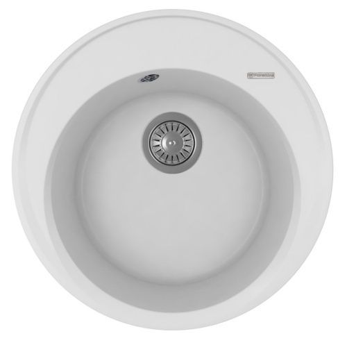 Кухонная мойка Florentina Лацио 510 17.010.B0510.201 51х51 цвет белый поверхность матовая