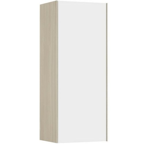 Шкаф-пенал Aquaton Асти 1A262903AX010 35х25х80 подвесной цвет белый