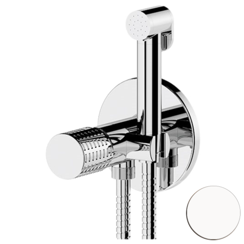 Гигиенический душ со смесителем Remer CEC65WBO белый матовый