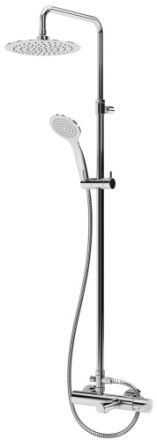 Душевая стойка Cezares LEAF LEAF-CVDA-23-01 настенная цвет хром