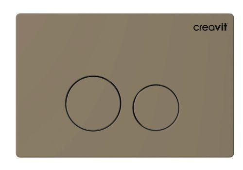 Клавиша смыва механическая Creavit GP9002.06 цвет бежевый