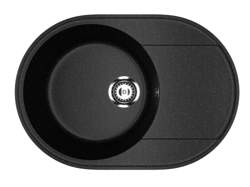 Кухонная мойка Uperwood ECON UPD-107 4910201246 61х47 цвет черный