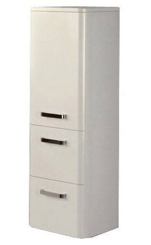 Шкаф-пенал Aquaton Америна 1A137803AM010 34х32х90 подвесной цвет белый