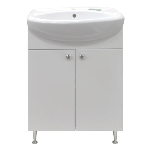 Тумба с раковиной Loranto Моника New CS00076238 50х30х83 цвет белый