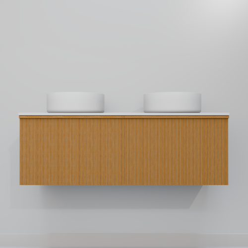 Тумба с раковиной Art Decco Andy (Энди) AAN12W11D300 120x45x40 подвесная цвет белый дуб