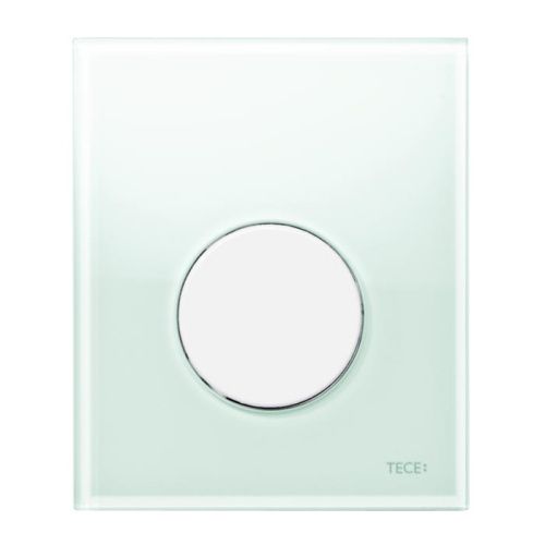 Панель смыва механическая Tece TECEloop 9242651 цвет зеленый/белый