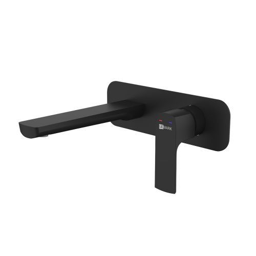 Смеситель LeMark Ursus LM7226BL настенный черный