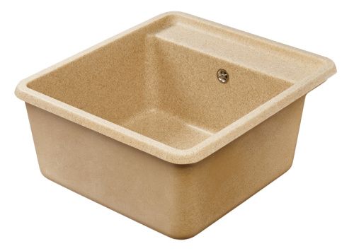 Кухонная мойка Aquaton БЕЛЛИС 1A724932BS220 51х57 цвет песочный поверхность матовая