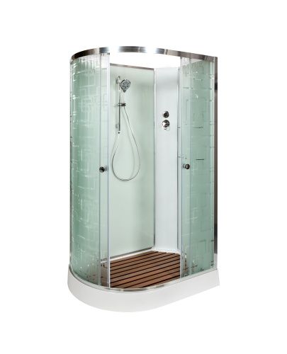 Душевая кабина AvaCan EM1511RN 110х80 асимметричная без крыши ориентация правая