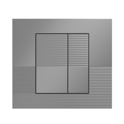 Клавиша смыва механическая Grossman Pragma 800.T1.03.110.110 цвет хром матовый