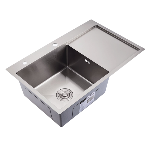 Кухонная мойка Splenka S705.7850.05 78х50 цвет сатин поверхность матовая