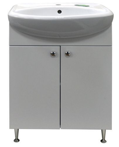 Тумба с раковиной Loranto Моника New CS00076239 55х30х83 цвет белый