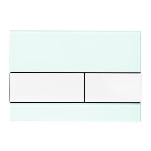 Панель смыва механическая Tece TECEsquare 9240803 цвет зеленый/белый