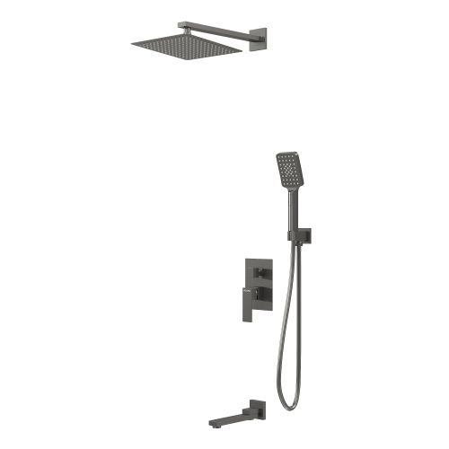 Душевая система Grossman Style 501.K35.05.420 встраиваемая в стену цвет графит