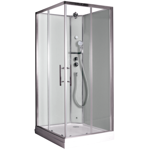 Душевая кабина Timo Ilma ILMA109 90х90 квадратная без крыши ориентация универсальная