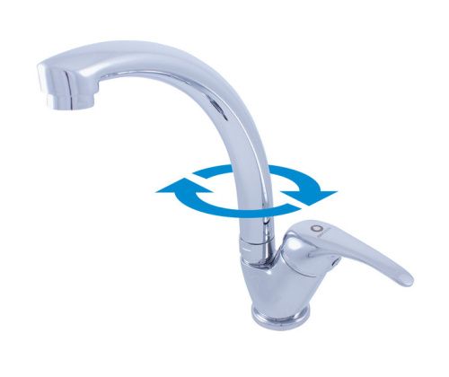 Смеситель для кухни RavSlezak SAZAVA SA506.5/3 на мойку хром