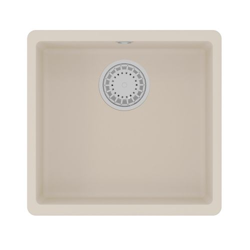 Кухонная мойка LeMark Sinara 440-u 9910072 44х42 цвет бежевый поверхность матовая