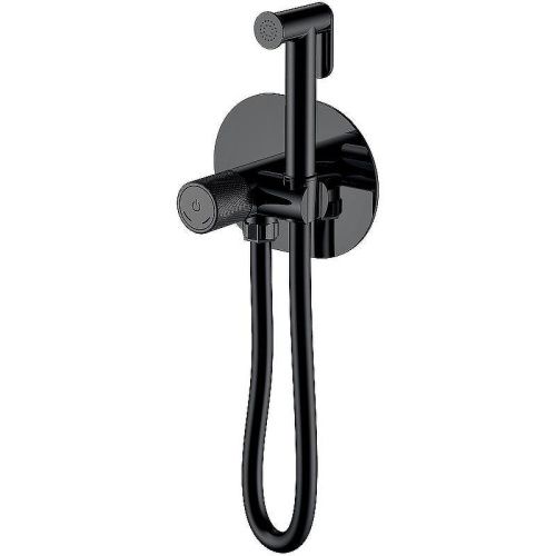 Гигиенический душ со смесителем Boheme Tech 157-B черный