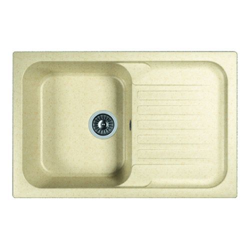 Кухонная мойка Dr.Gans Адель 780 25.090.C0780.403 78х51 цвет бежевый поверхность матовая